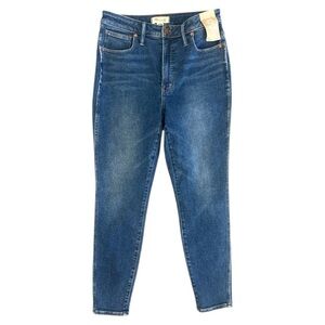 Madewell Medium Wash Curvy High-Rise Skinny Jeans Size 30 NWT